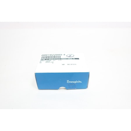 Swagelok Connector SaeMs 12In 1116In Stainless Tube Pipe Adapter, SS810112ST SS-810-1-12ST